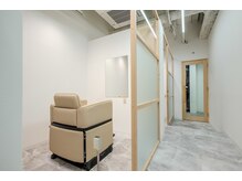 越谷レイクタウンエリア初導入！！完全個室完結型サロンで周りを気にせずお過ごしいただけます。