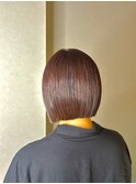 切りっぱなしボブ　off haruki