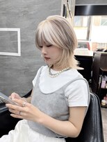 ソー(so.)&nbsp;ローライト/ブロンド/レイヤーカット/ウルフカット/横浜