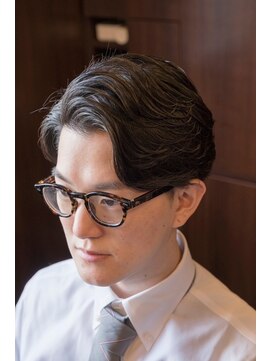 ヒロギンザ 難波店(HIRO GINZA) 毛流れパーマ　難波/理容室/パーマ