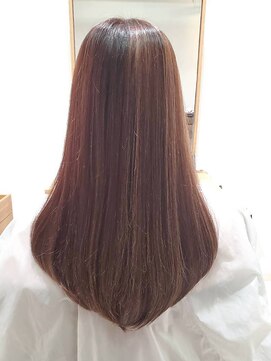 ヘアリゾート粋 リマ 銀座店(lima) 透明感ブラウンベージュ/艶髪/ロング/ストレート