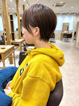 アグ ヘアー ナッツ 秦野店(Agu hair nuts) 丸みショート/ウォームベージュ/秦野ショート/くびれショート