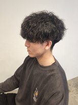 ニアウ 伊勢崎連取店(Niau)&nbsp;MEN’S HAIR/サーフカール/刈り上げセンターパート/伊勢崎