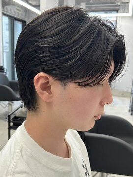 エルマーク 松山(L-MARK) センターパート/ニュアンスパーマ/ダウンパーマ/men's