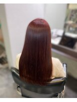 エクファ ヘア シェリル 草津 南草津店(ex-fa hair cherir) 着物ヘア/ダークアッシュ/ミディアムレイヤーカット/南草津