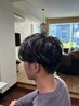 【2回目以降はこちら】メンズカット+眉カット 60分 ¥6500→