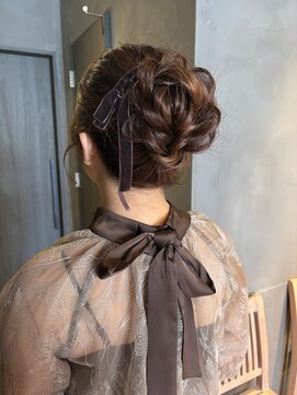 クレオヘアフィーカ(CLEO hair fika) ふわふわアップアレンジ