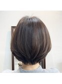 長めグラデーションボブ