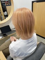 ハイク(HYKE)&nbsp;ペールオレンジレイヤーボブ