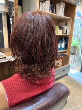 モルカ MOLU C A ワインレッド
