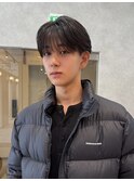 シースルーマッシュ＊黒髪＊ダウンバング＊Zina Homme札幌