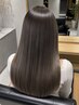 カット+酸性ストレート+カラー（リタッチ）　37400→33000