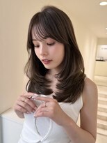 アイトーキョーエス 渋谷(AI TOKYO S)&nbsp;レイヤーカット/オリーブベージュ/髪質改善/ブリーチなし/渋谷
