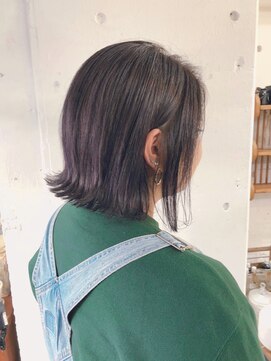 リッカ(RICCA) 定番外ハネ&ハイライト入りラベンダーアッシュ