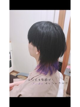 ロッソ 川口店(ROSSO) メンズマッシュウルフ