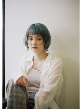 ピズム(PISM) オン眉バング/ミントグリーン