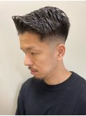 七三スキンフェード　新橋　理容室　床屋　日比谷　内幸町