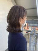[OCEAN Hair&Life藤原純] 白髪ぼかしグレージュカラー外ハネ☆
