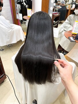 アッシュ 二子玉川店(Ash) パサつく髪を髪質改善縮毛矯正でつるっ♪【山川担当】