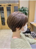 イルミナカラー×ショートボブ