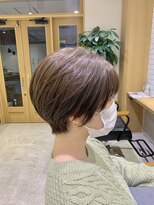 ヴィスコ(visco)&nbsp;イルミナカラー×ショートボブ