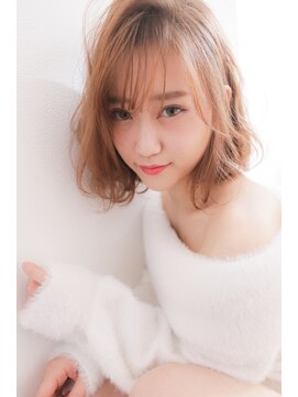 ウォークヘアーグロウ(Walk hair grow) ナチュふわウェーブ×うざバング