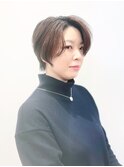 【松戸 藤原】秋冬ハンサムショート大人かわいい