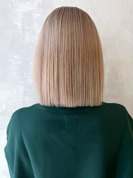 アルバム 渋谷パルコ(ALBUM) ボブブロンド_チェリーブラウンフェミニンロング_ba363293