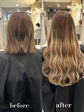 リリー(Lilley) 【lilley 稲永麻衣】エクステ+ハイライトカラー+天神韓国ヘア