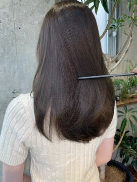 サイン 渋谷(SIGN) レイヤーカットイヤリングカラーインナーカラーケアブリーチ