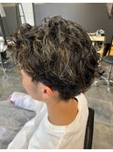 メンズメッシュパーマ