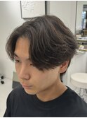 フェザーパーマニュアンスパーマセンターパート