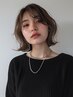 【平日限定】カット＋透明感カラー＋トリートメント　￥12,100→￥8,800