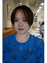 メグリ(meguri)&nbsp;ハイライトバング　ボブ