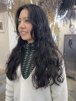 アンダーカレント(undercurrent)&nbsp;顔まわりデザインカットウェーブスタイル