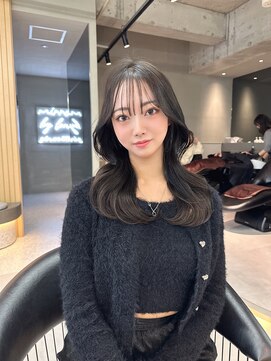 ロンドミラー 博多店(Lond Mirror) 小顔に見せるヘア/ワンレン/ボブウルフ/ネビージュ/黒髪カタログ