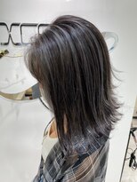 コワフェル ド エクセル 白楽店(la coiffure de excel)&nbsp;グレージュ3Dハイライトカラー