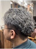 【TOPHAIR】シルバー×リバースパーマ×TEN