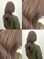 ロックス バイ マグ 松本(rocks BY MAG)&nbsp;イエべイルミナカラーケアカラー透明感オリーブベージュ