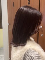 美容室 アイディー i-dee&nbsp;ブリーチなしピンク