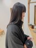 【期間限定】カット＋酸性ナチュラルストレート23600→18000