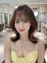 フォルテ 表参道店(FORTE) 【フォルテ千鶴】デジタルパーマ/ミニウルフ/チェリーブラウン