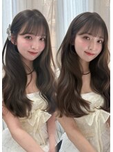 ☆本格韓国ヘア☆顔まわりにポイントを置いたエギョモリもvotanにお任せ！！