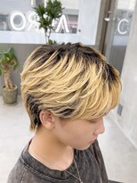 アクロ(ACRO)&nbsp;メンズカット/シースルーマッシュ/毛流れ