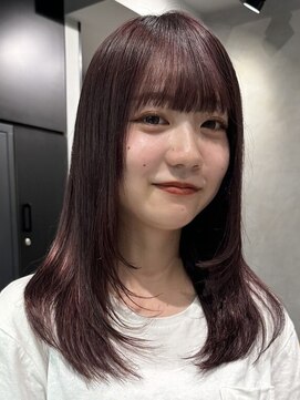 シャルムバイケンジ(Charm.by KENJE) 銀座髪質改善レイヤーカット白髪ぼかしハイライト縮毛矯正有楽町