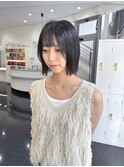 ボブ/切りっぱなしボブ/ヘイリーボブ