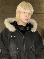 イエナ 渋谷(IENA)&nbsp;ブリーチカラーダブルカラーレイヤーウルフデザインカラー