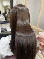 シオ 流山おおたかの森(Sio)&nbsp;髪質改善艶感ココアベージュカラー^ ^