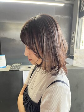 【札幌円山】ハイライト/シルバー/ミディアムレイヤー