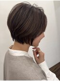大人の美しいグレイヘア脱白髪染め30代40代50代60代
